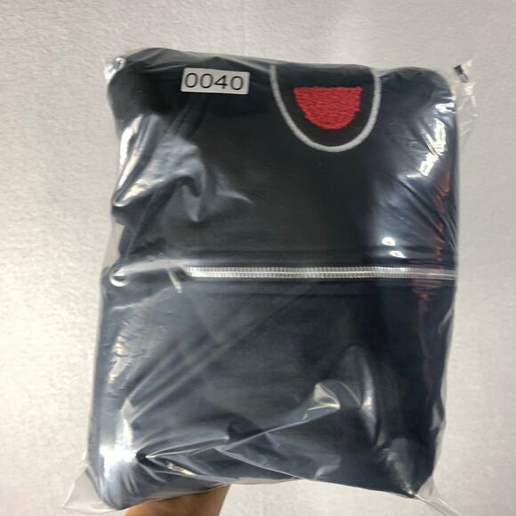 Champion Hoodie Mens XL Black Reverse Weave Full Zip Sweatshirt Y2K - Picture 13 of 13